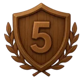 #5 Badge
