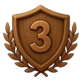 #3 Badge